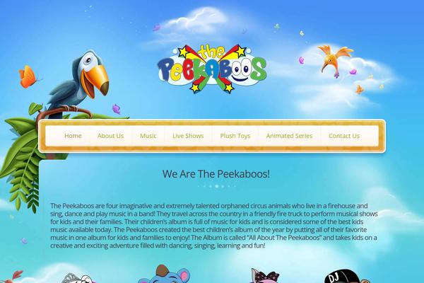 thepeekaboos.com site used Paws-and-claws-parent