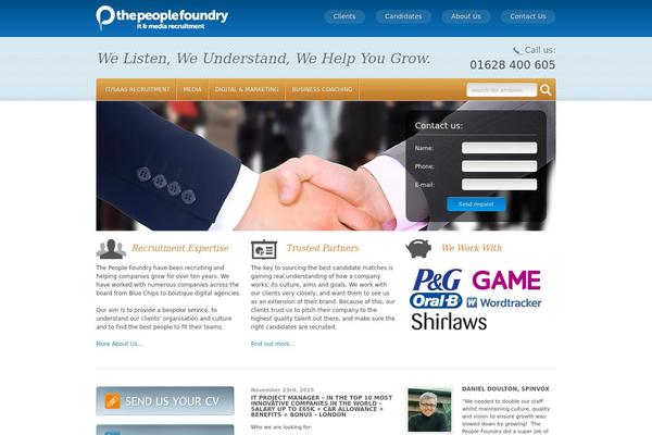 thepeoplefoundry.com site used Tpf-holding