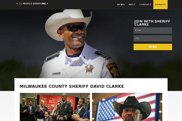 thepeoplessheriff.com site used Sheriff_up