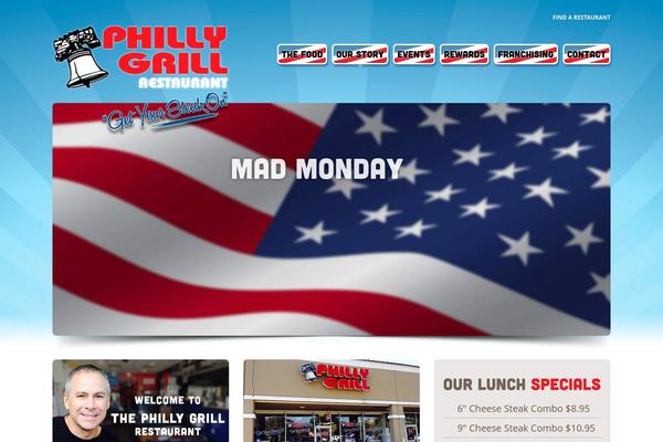 thephillygrill.com site used Cherry Framework
