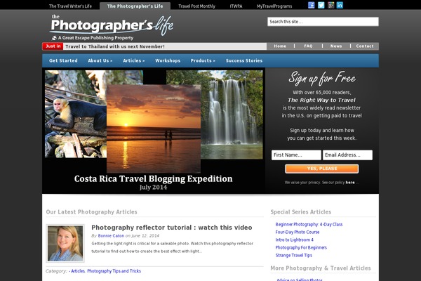 thephotographerslife.com site used Gep