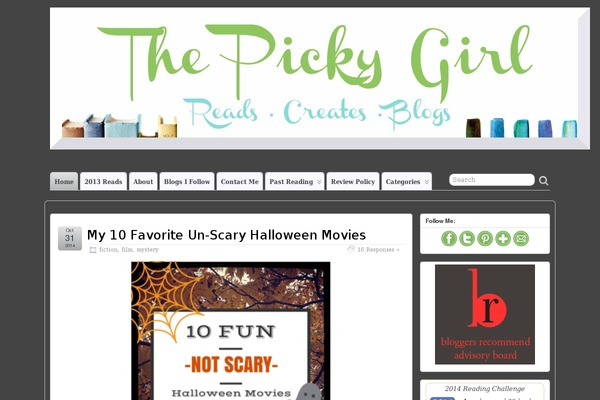 thepickygirl.com site used Aurevoirblogboat