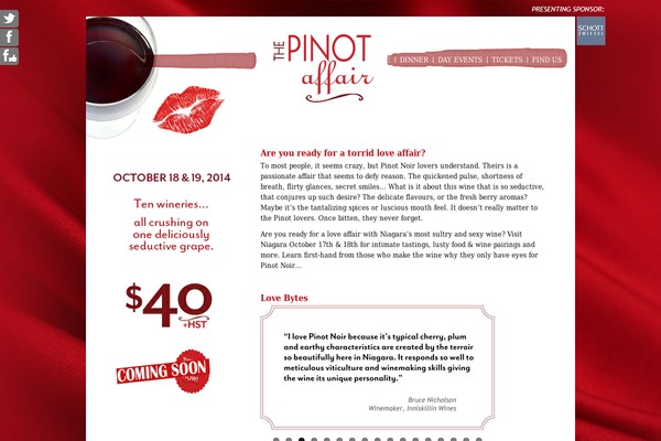 Pinot WordPress theme, websites list used Pinot theme Pinot theme websites examples