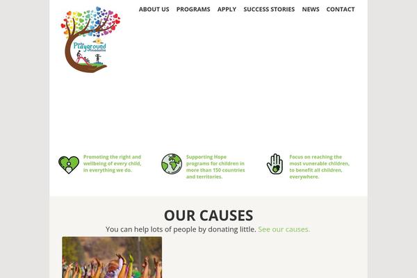 Charity-is-hope theme site design template sample