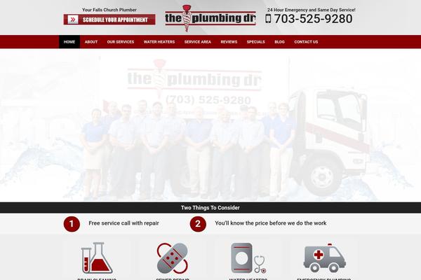Plumberseo theme site design template sample