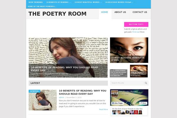 thepoetryroom.com site used Point-child