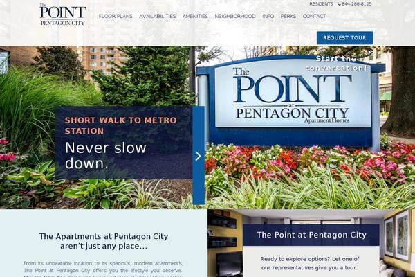 thepointatpentagoncityapts.com site used Pantzer-property