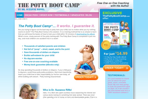 thepottybootcamp.com site used Pottybootcamp