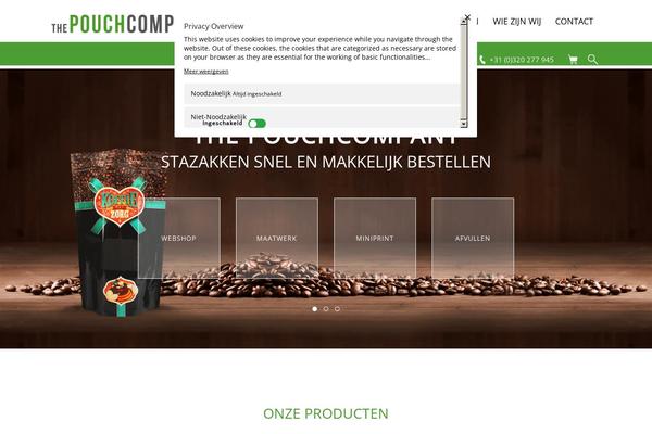 thepouchcompany.nl site used Tpc