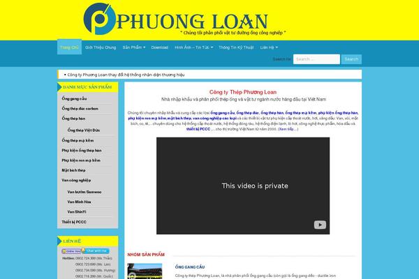 thepphuongloan.com site used Thep