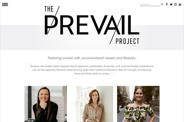 theprevailproject.com site used Prevail