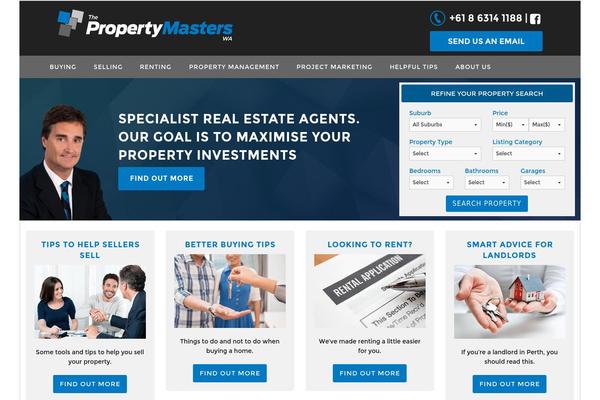 thepropertymasters.com.au site used Ottrta