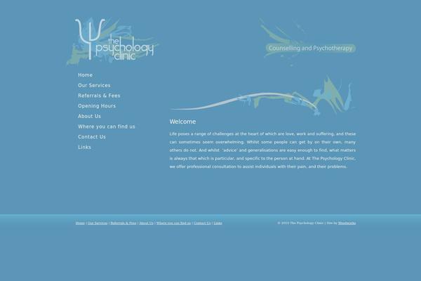 Clinic theme site design template sample
