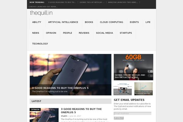 HitMag theme site design template sample