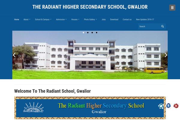 theradiantschool.com site used Education Mind