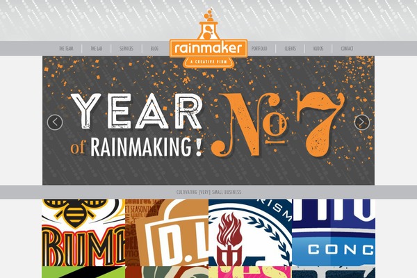 therainlab.com site used Rainmaker-creative