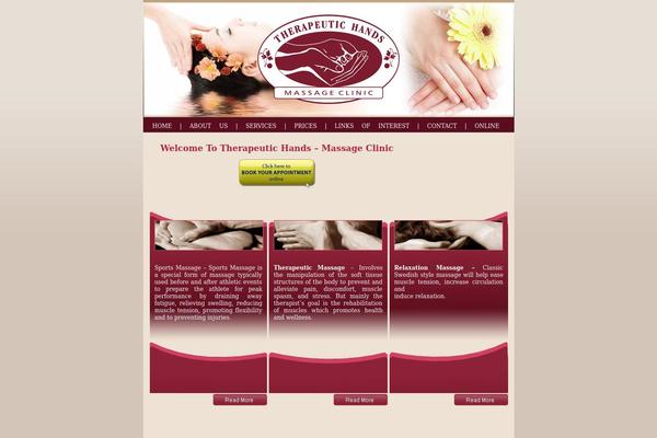 therapeutic-hands.ca site used Massage-therapist