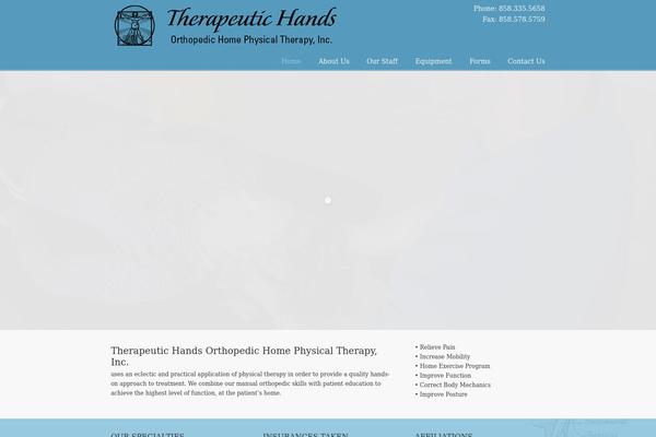 therapeutichands.biz site used U-design-2