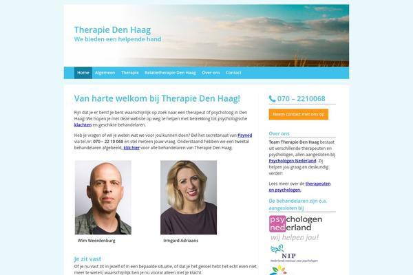 therapie-denhaag.nl site used Psynew