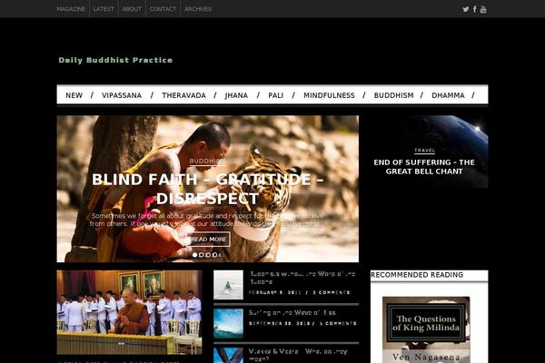 Santiago theme site design template sample