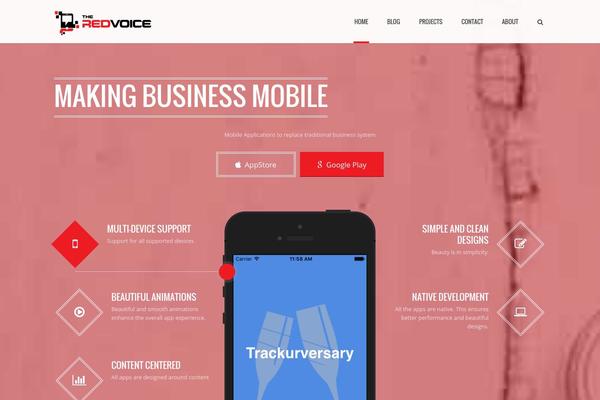 theredvoice.com site used Best-business-pro