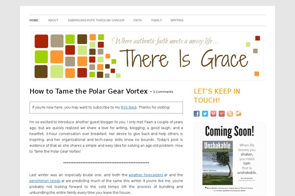 thereisgrace.com site used Avant