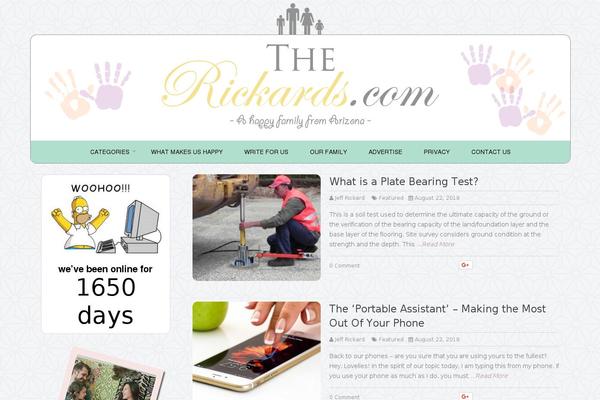 Spike-child theme site design template sample