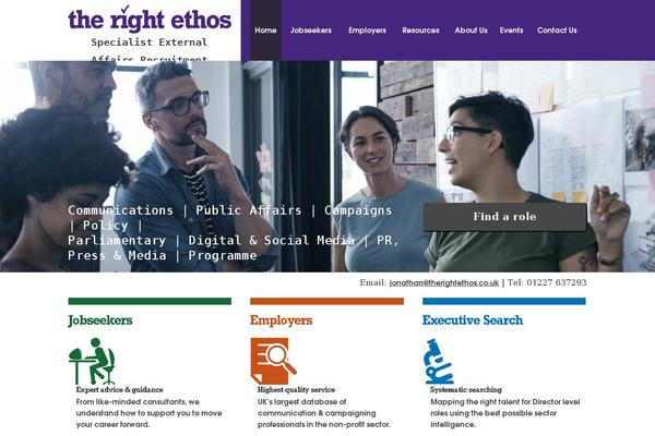 therightethos.co.uk site used The-right-ethos
