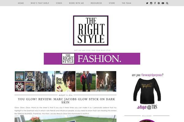 Pipdig-styleandlight theme site design template sample