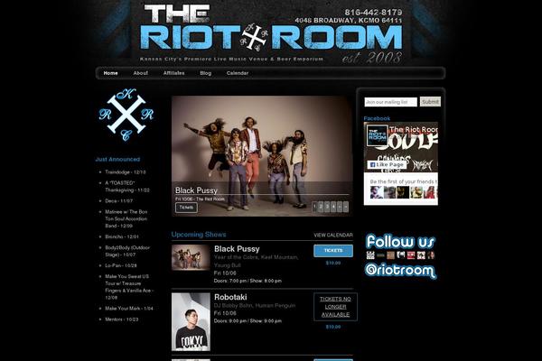 theriotroom.com site used Rhinotheme