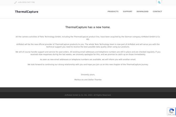 thermalcapture.com site used Norma