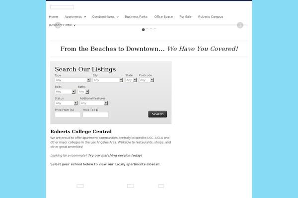 therobertsco.com site used Denstock