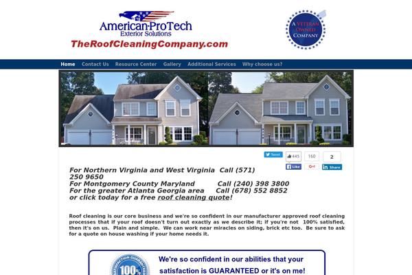 theroofcleaningcompany.com site used Dctroofing