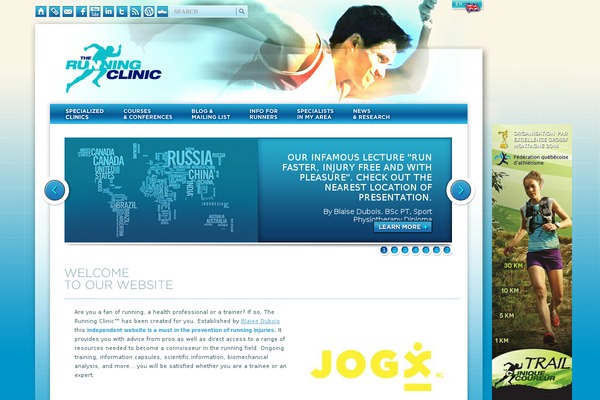 therunningclinic.ca site used Anews