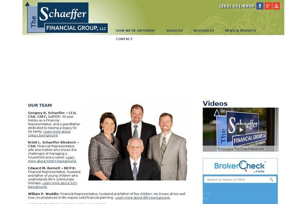 theschaeffergroupllc.com site used Theschaeffergroupllc