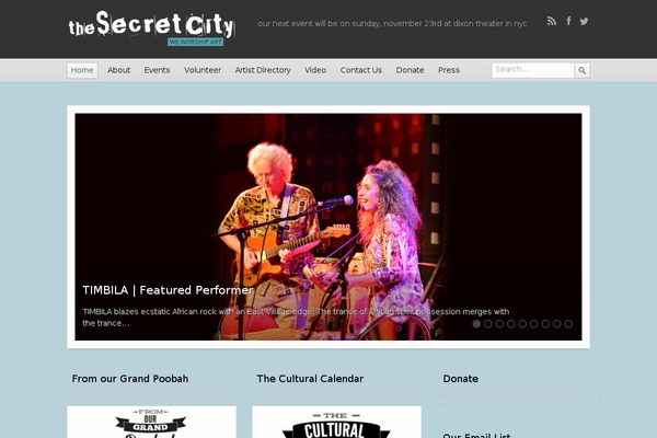 thesecretcity.org site used Secretcity