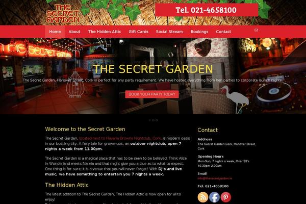 thesecretgarden.ie site used Pages-jamjo