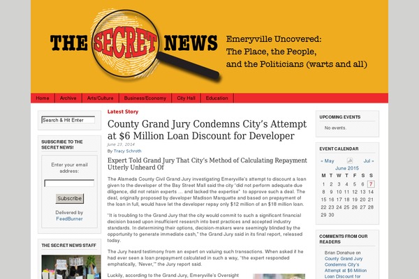 Magazine Basic theme site design template sample