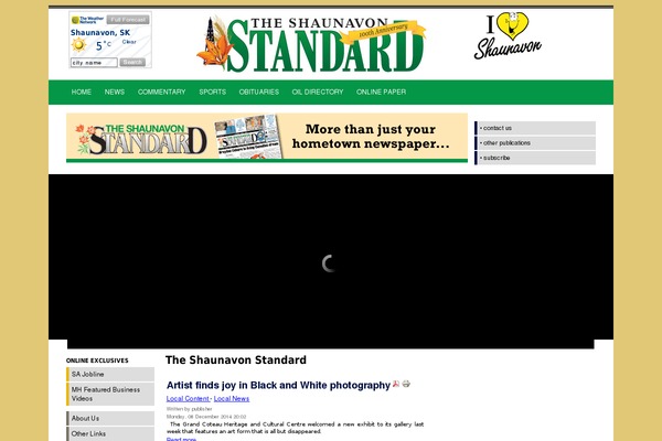 theshaunavonstandard.com site used Ang_weekly-child