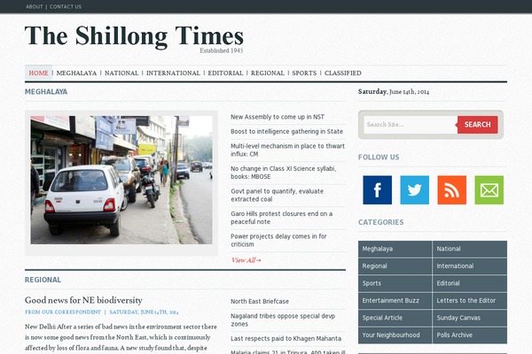 shillongtimes WordPress theme, websites list used shillongtimes theme shillongtimes theme websites examples