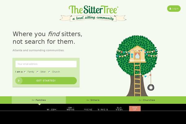 thesittertree.com site used Sittertree-child