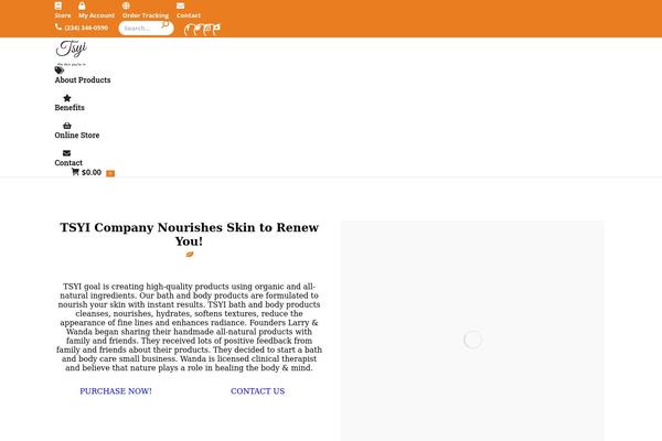 The7 theme site design template sample