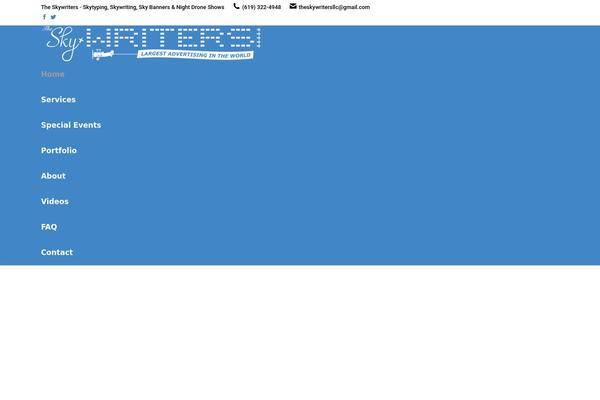 The7 theme site design template sample