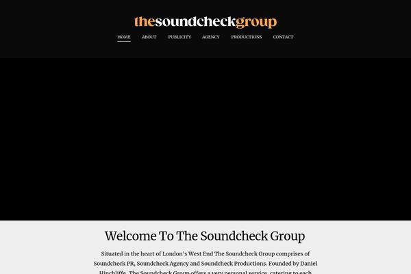 thesoundcheckgroup.com site used Strap