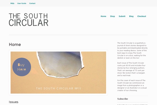Storefront theme site design template sample