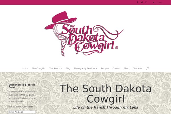 thesouthdakotacowgirl.com site used Imagely-limitless