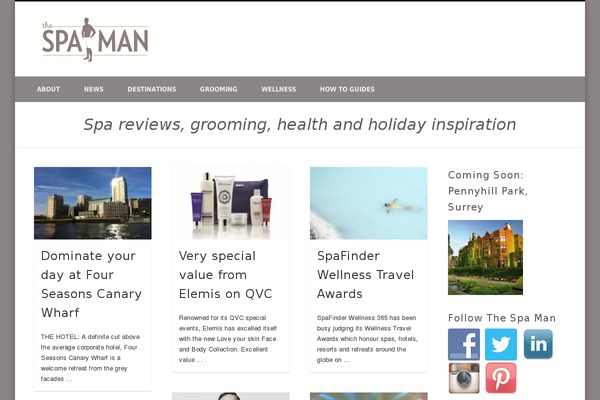 Fukasawa theme site design template sample