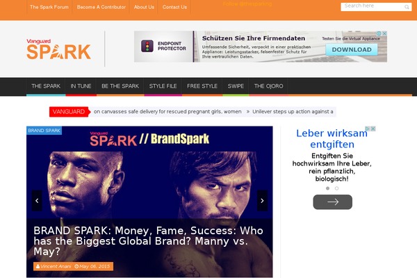 thesparkng.com site used NanoMag