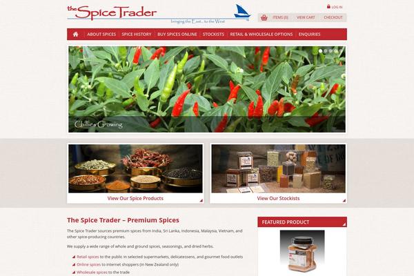 thespicetrader.co.nz site used Thespicetradertheme