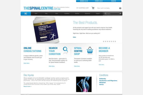 thespinalcentre.com.au site used Spinalcentre_2016